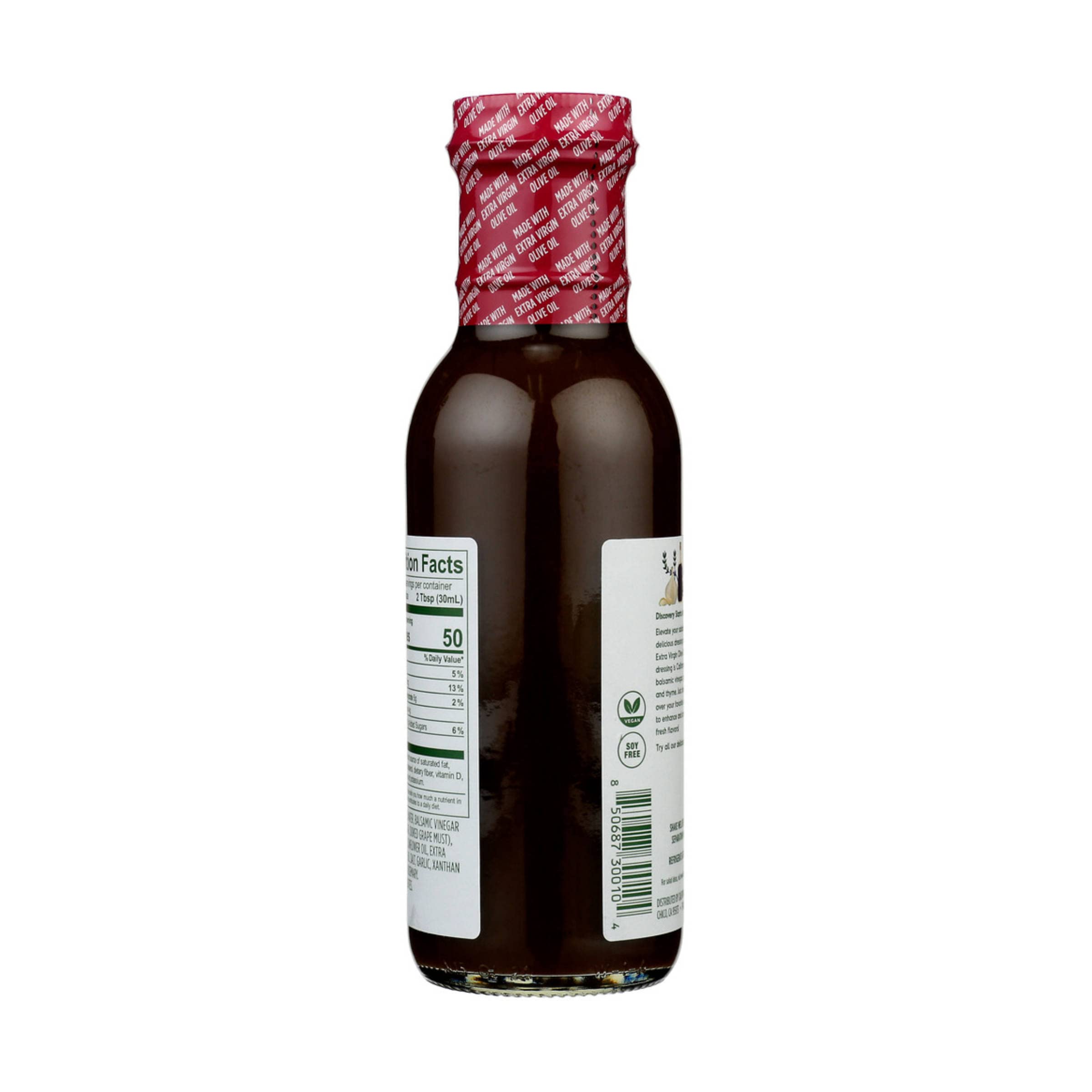 California Olive Ranch Balsamic Vinaigrette Salad Dressing, Case of 6, 8 Fluid Ounces Each