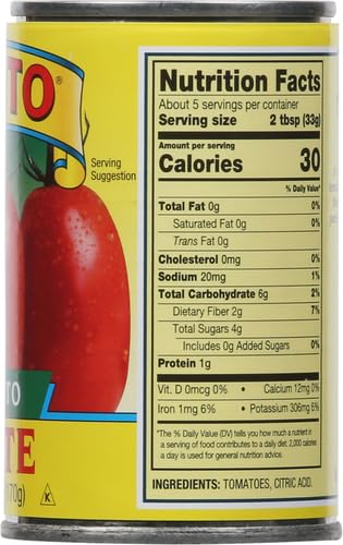 Cento Tomato Paste, Case of 24, 6 oz