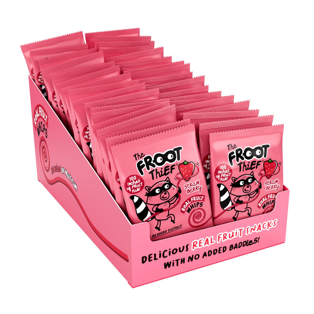 Froot Thief Strawberry Fruit Whip, Case of 8, 5 Count