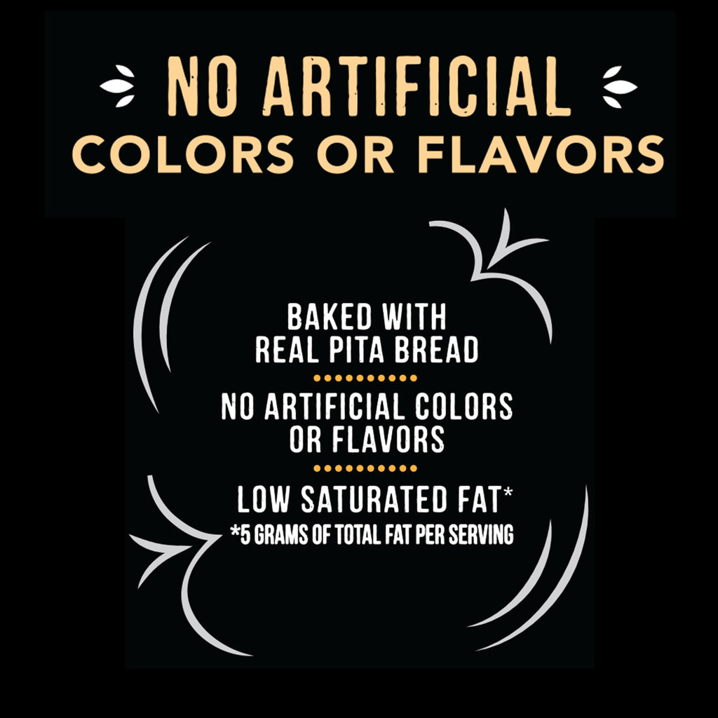 Stacy's Parmesan Garlic and Herb Pita Chips, Case of 6, 16 Ounce Bags