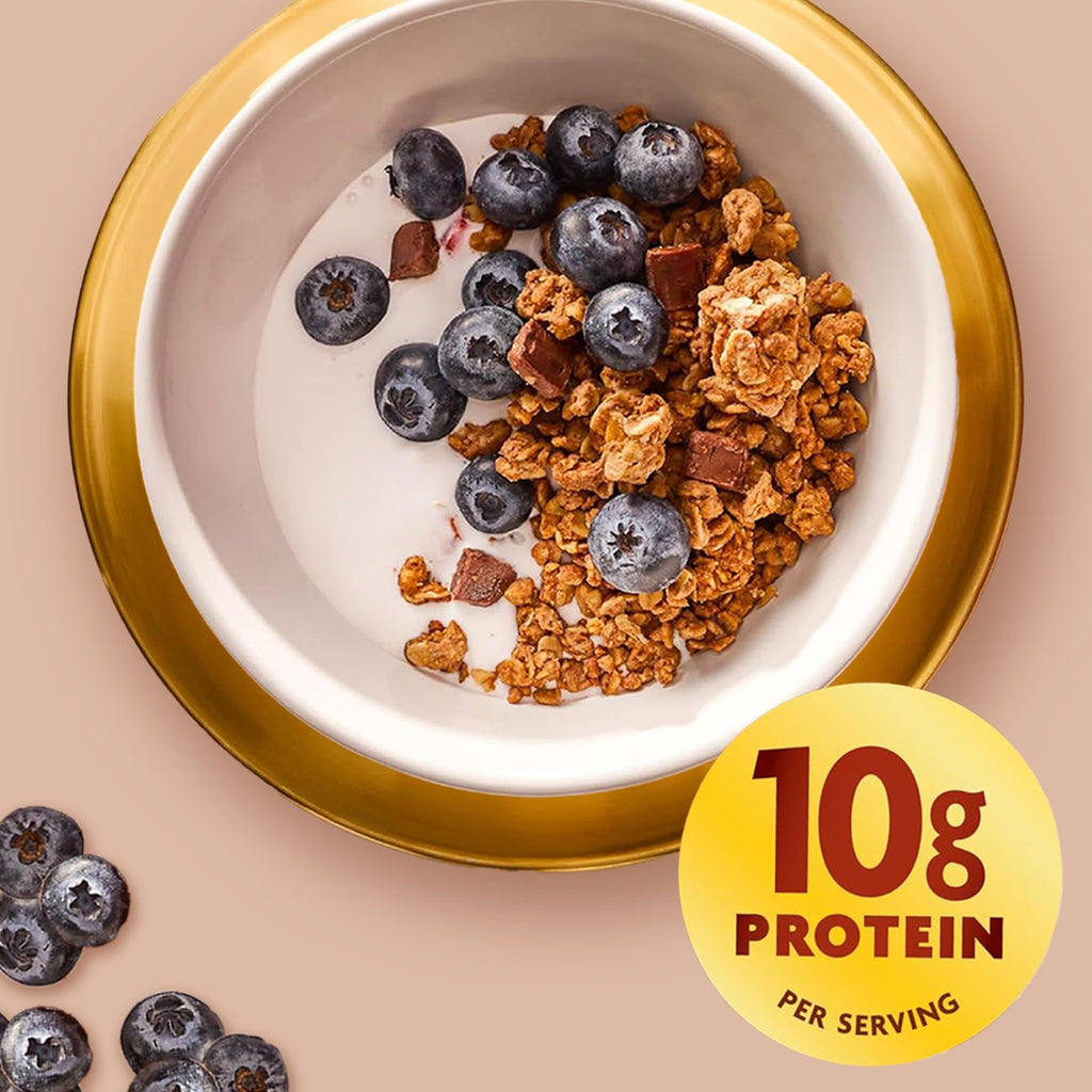 Love Crunch Organic Chocolate Almond Butter Protein Granola, Case of 6, 11 Ounce Pouches