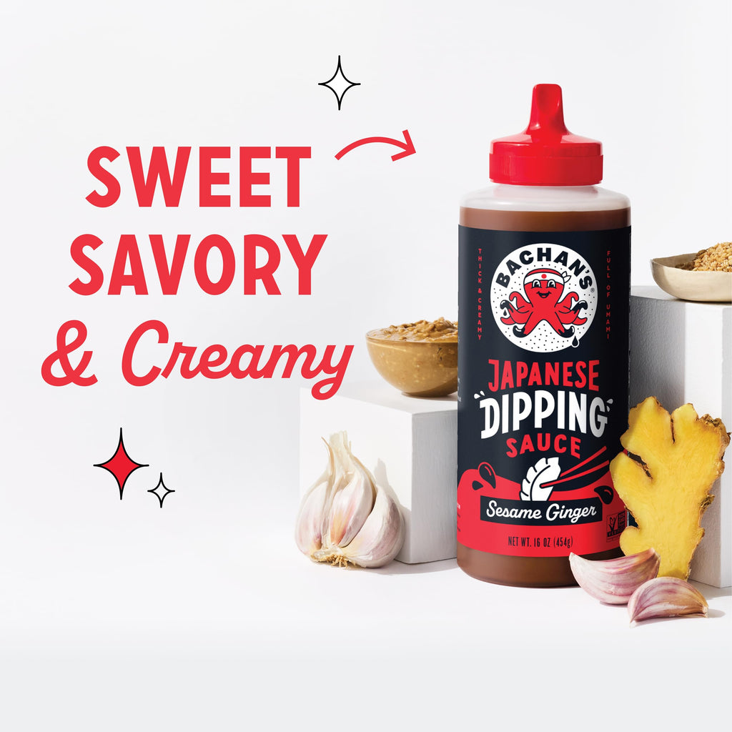 Bachan's Original Dipping Sauce, Case of 6, 16 Ounce Bottles