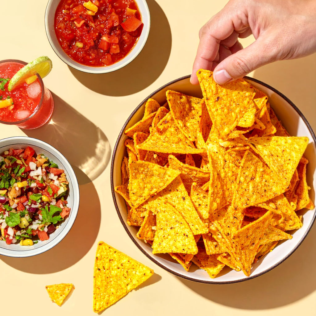 Late July Snacks Organic Jalapeno Lime Tortilla Chips, Case of 12, 6 oz