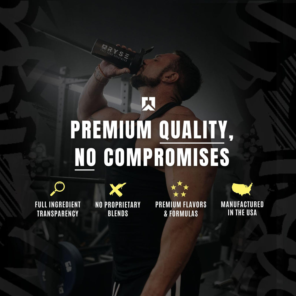 RYSE BCAA Focus Country Time Lemonade, 12.7 oz