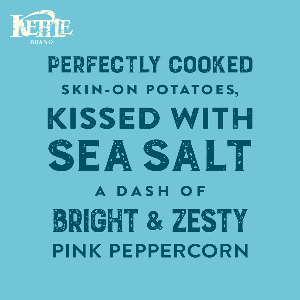 Kettle Brand Sea Salt Avocado Oil Chips, Case of 12, 6 oz