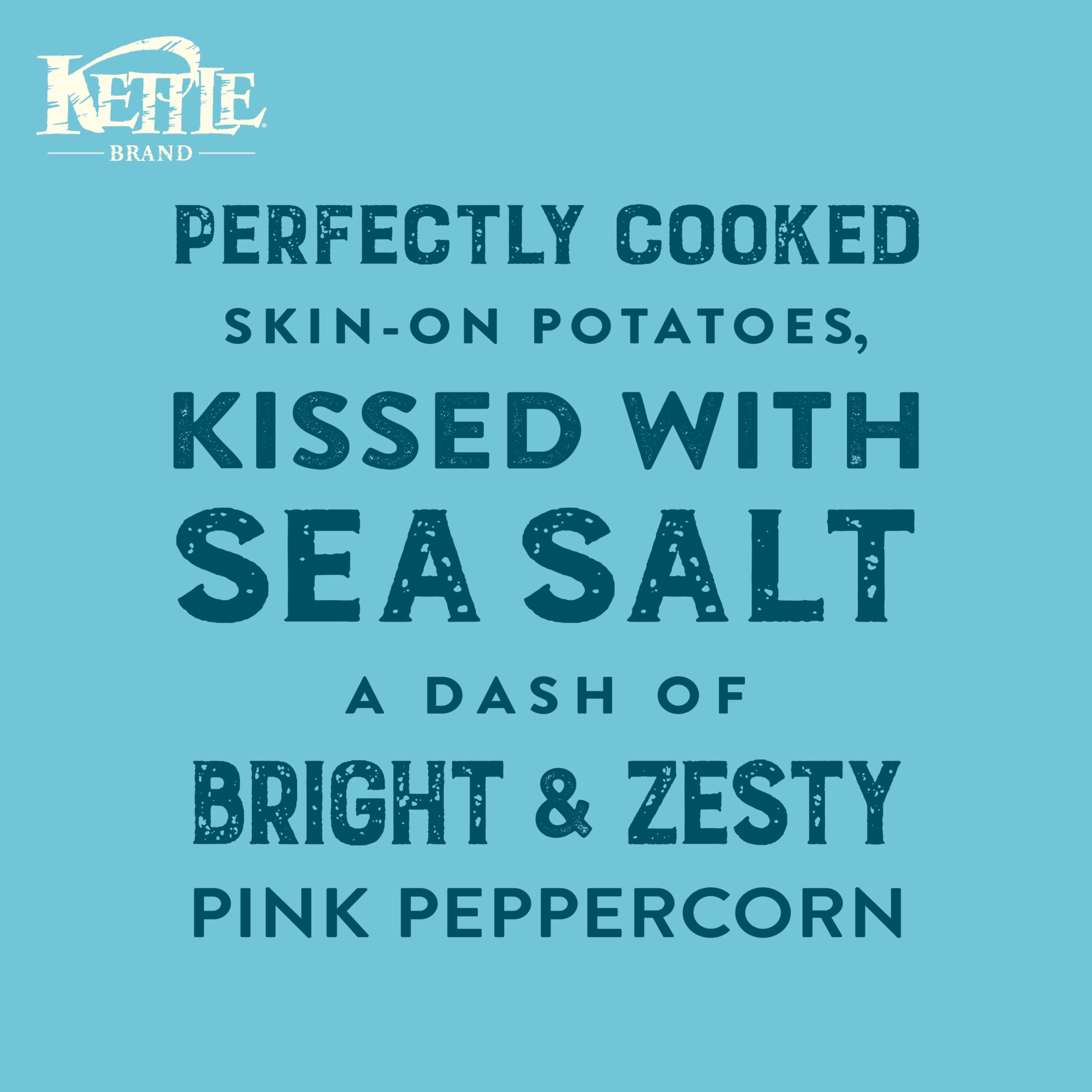 Kettle Brand Sea Salt Avocado Oil Chips, Case of 12, 6 oz