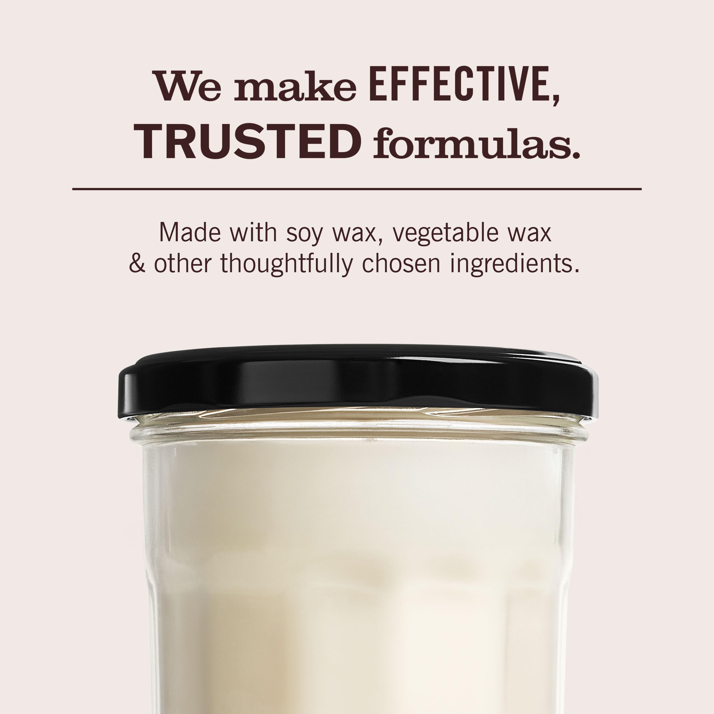 Mrs. Meyer's Clean Day Rain Water Scented Soy Candle, Case of 6, 7.2 Ounce Jars
