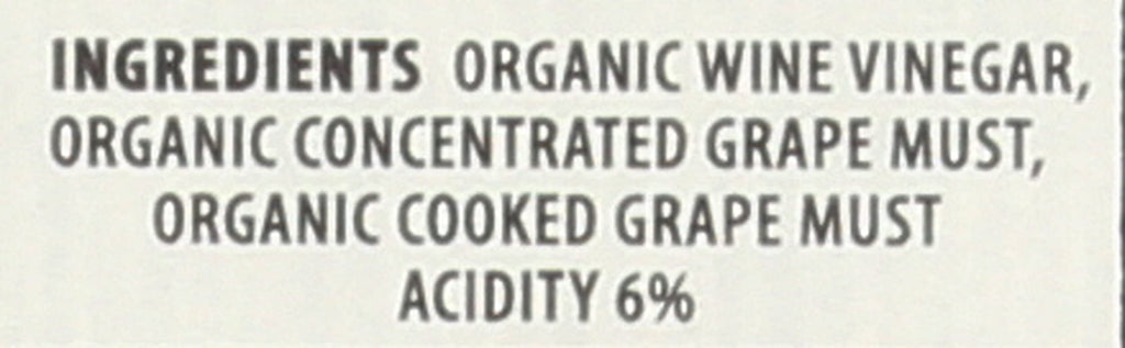 Seggiano Organic Balsamic Vinegar, Case of 6, 8.4 Fluid Ounce Bottles