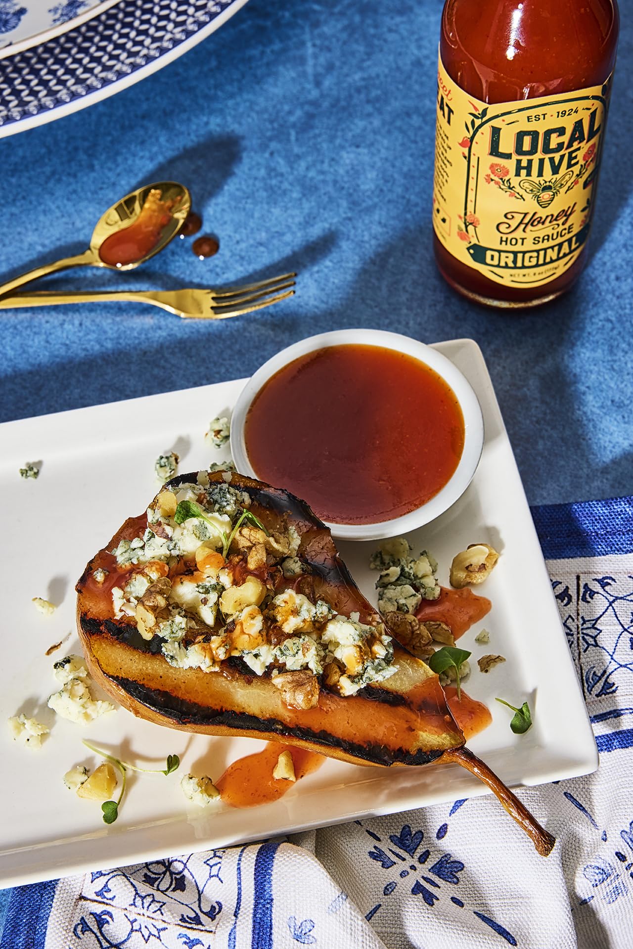 Local Hive Original Honey Hot Sauce, Case of 6, 6 Ounce Bottles