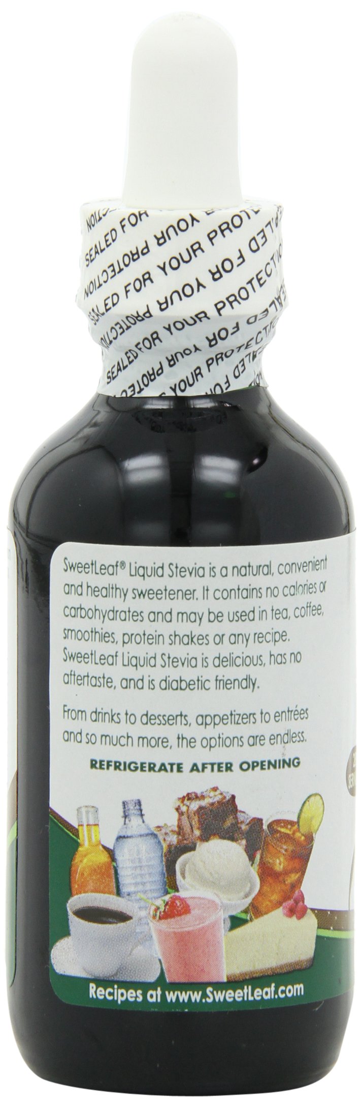 SweetLeaf Sweet Drops Chocolate Liquid Sweetener, Case of 6, 2 Fluid Ounce Bottles
