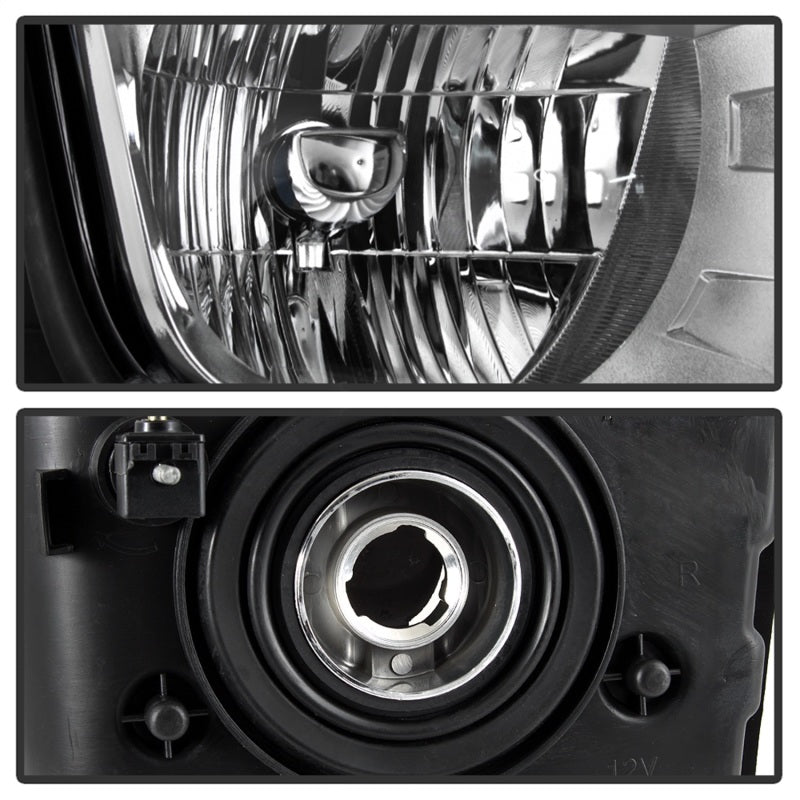SPYDER xTune 10-13 Chevrolet Camaro OEM Style Halogen Headlights - Chrome (HD-JH-CCAM10-OE-C) 9042478