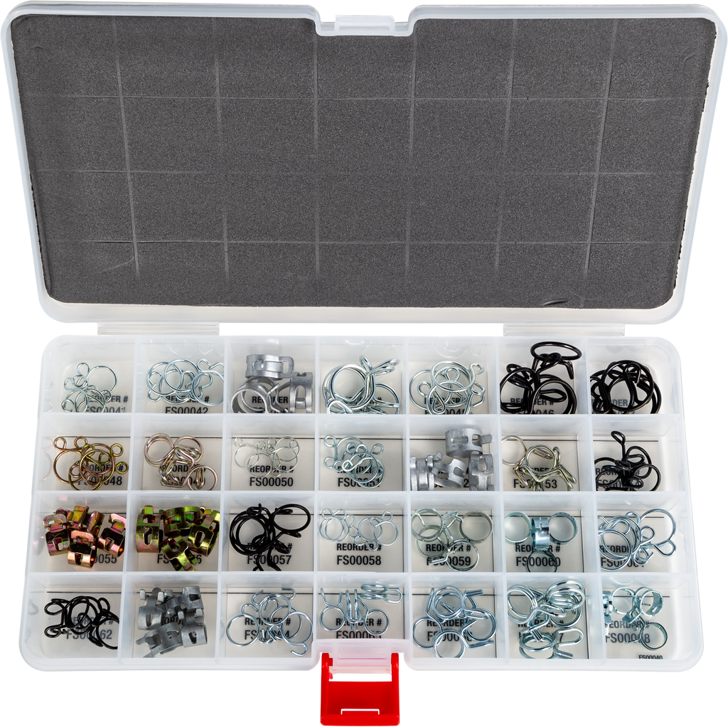 ALL BALLS, ALL BALLS Fuel Line Clamp Kit FS00038 – OEM-Quality Replacement for Automotive Fuel Systems