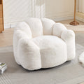 Lotus Bean Bag Sofa Chair | No-Assembly Memory Foam Lounger with Pull Ring & Anti-Fouling Fabric — 6 Colors