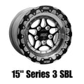 Belak Wheels Belak 15x9 / 6in BS / 5x114.3 BP / High Pad / Series 3 Wheel - Single Beadlock 15095114S36BS-SBL