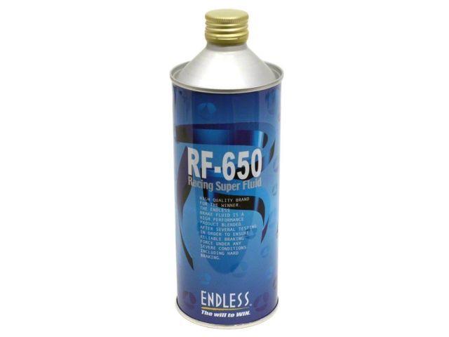 Endless RF‑650 Racing Brake Fluid 500 mL - 613°F Dry Boiling Point, Motorsport Grade RF650