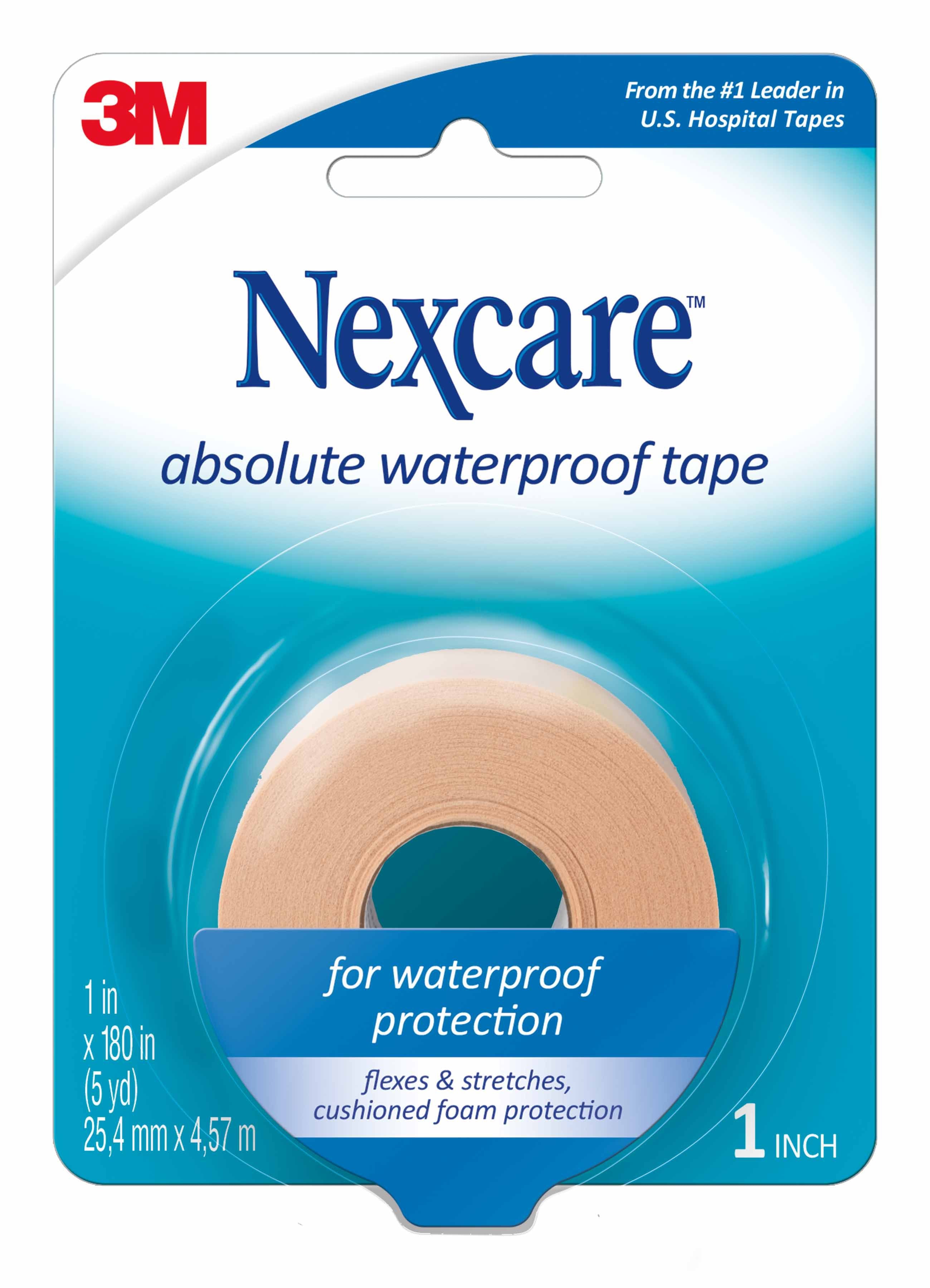 3M™ Nexcare™ Foam Medical Tape, 1 Inch x 5 Yard, Tan 731