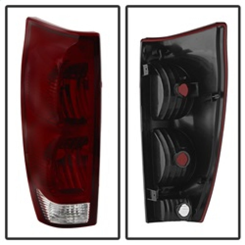 SPYDER Xtune Chevy Avalanche 02-06 OE Style Tail Lights Red Smoked ALT-JH-CAVA02-OE-RSM 9030512