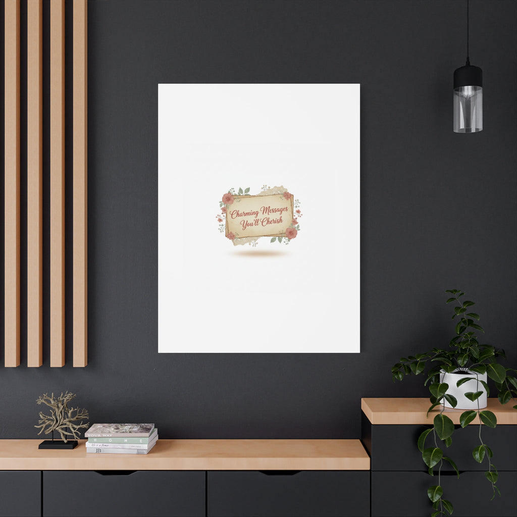 Love Letter Collage Canvas, Vintage Letter Art, Wax Seal Romance Print