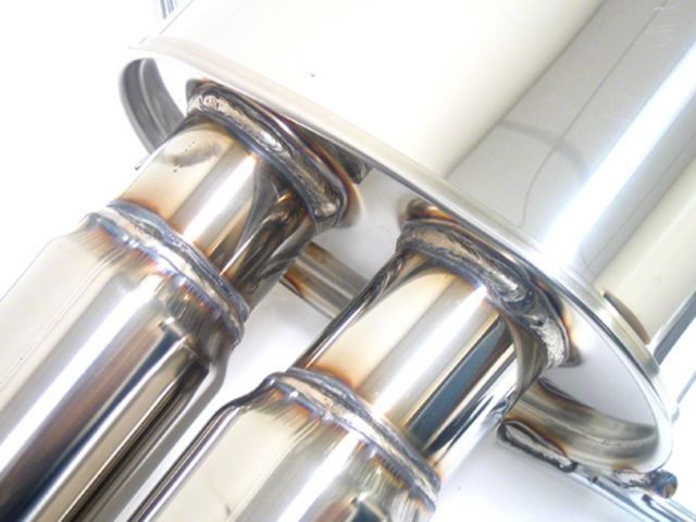 HKS 00-03 Nissan Maxima Rear Section Exhaust Stainless Steel Muffler