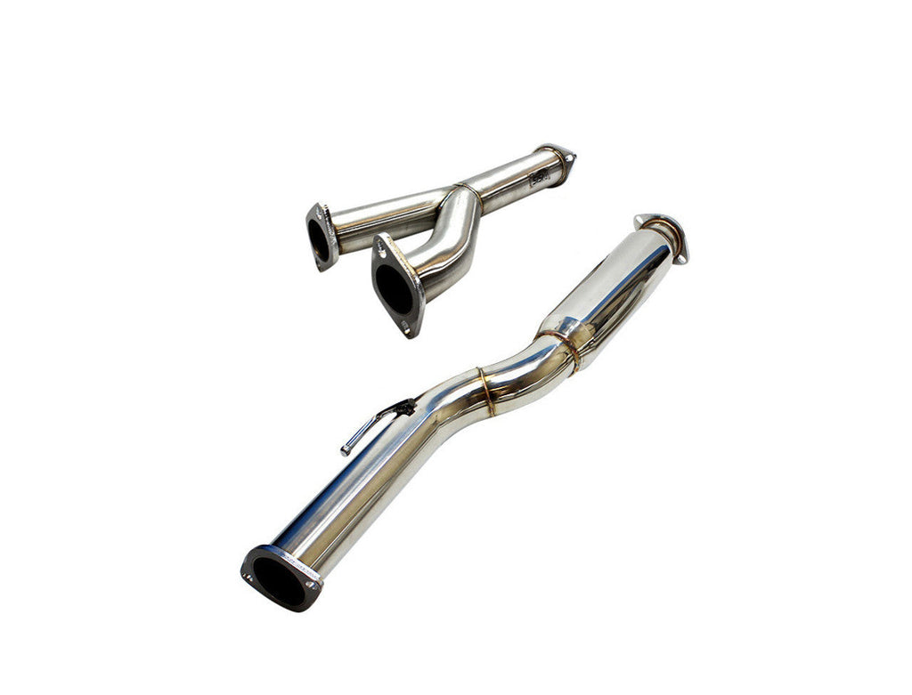 ISR Performance GT Single Exhaust - Hyundai Genesis Coupe 3.8 - Burnt Tip IS-GT-GEN38-BT