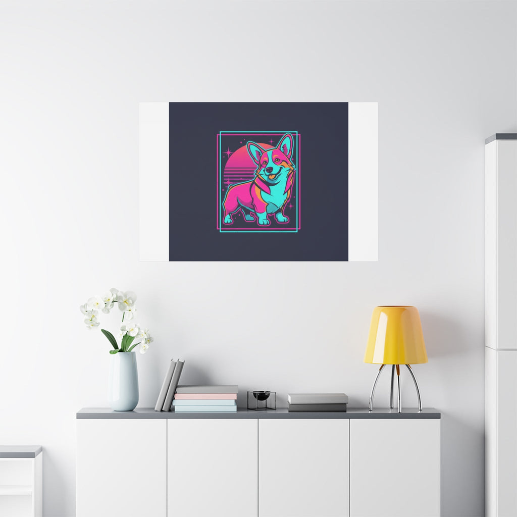 Platonic Love Corgi Canvas | Friendship Valentine, Galentine’s Wall Art