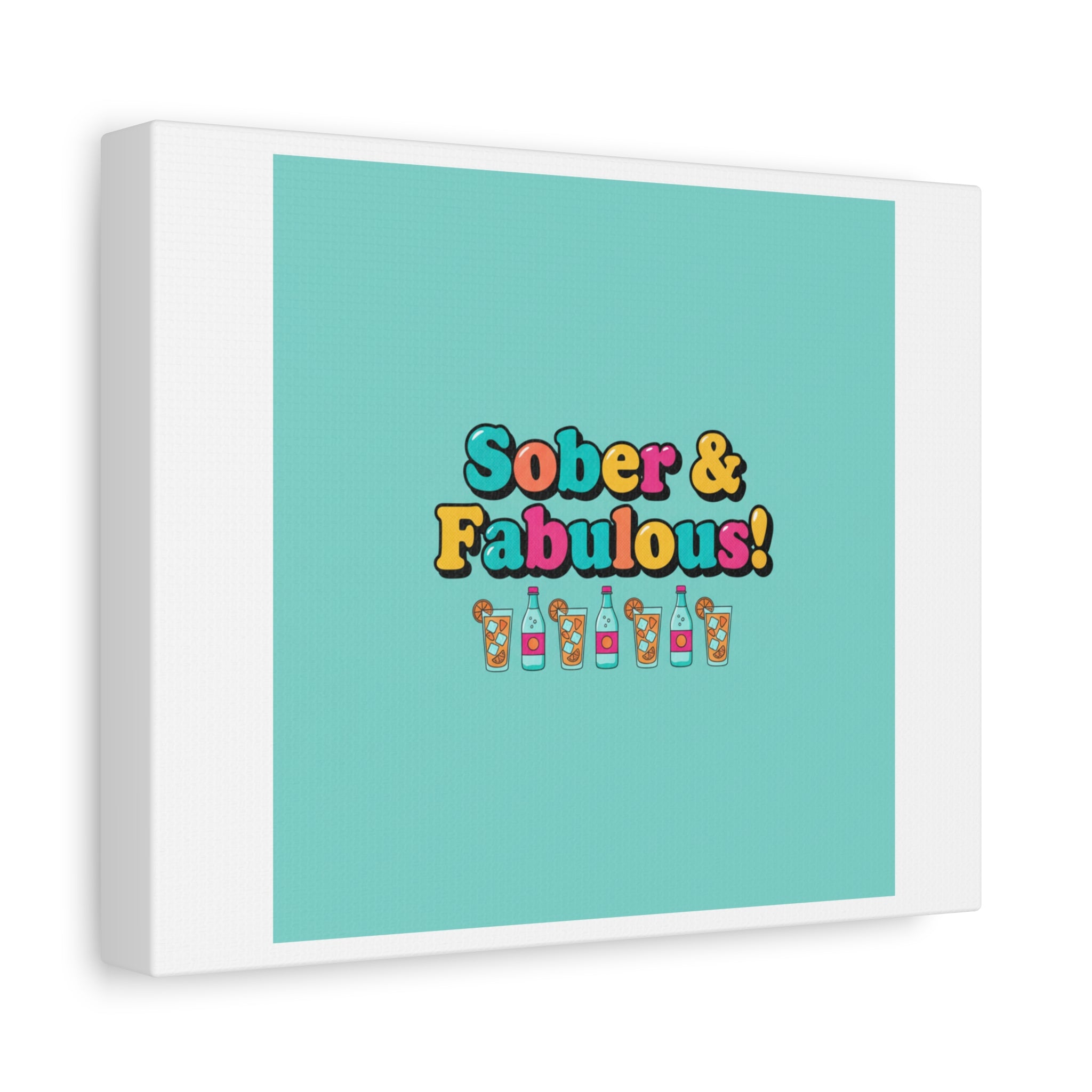 Sober & Fabulous! Canvas | Dry January, Mocktail Trend