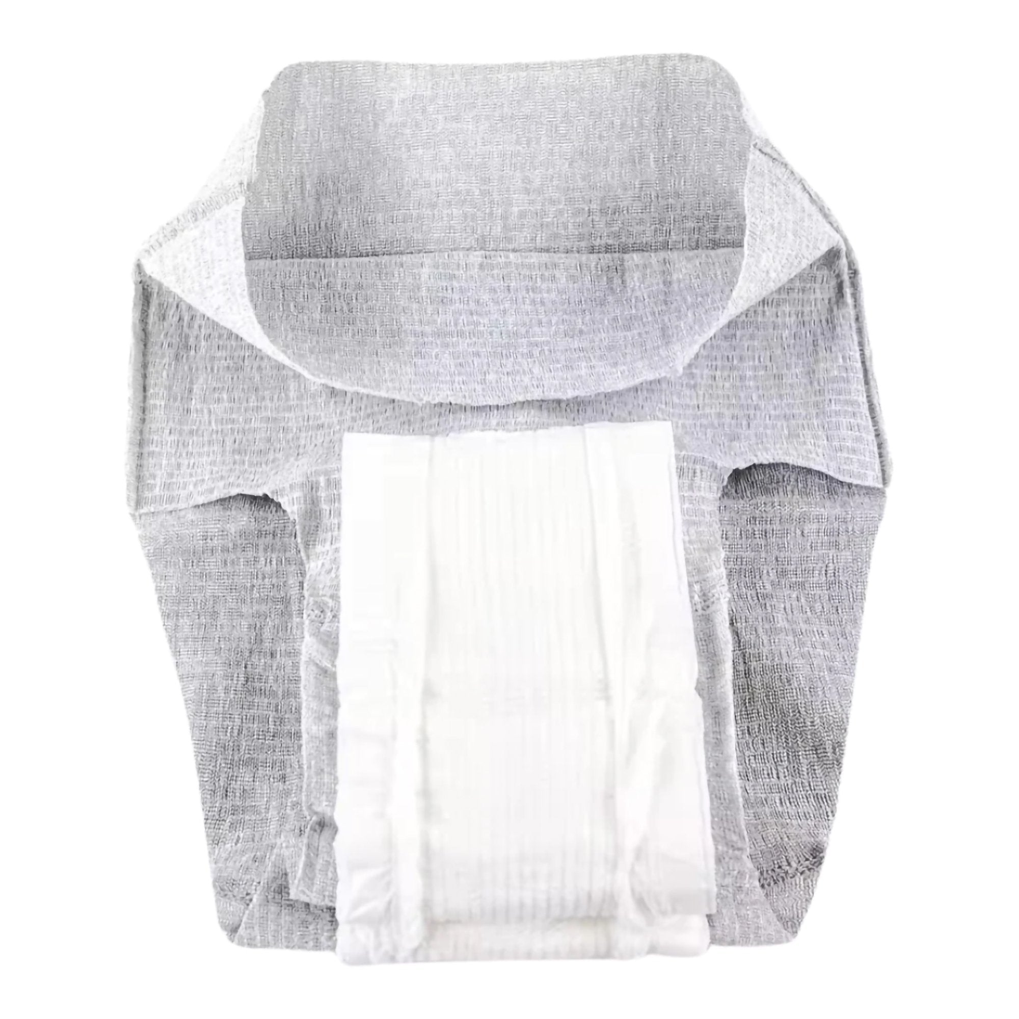 Nexwear Men's Pull-On Absorbent Underwear, Extra Large, Gray 205
