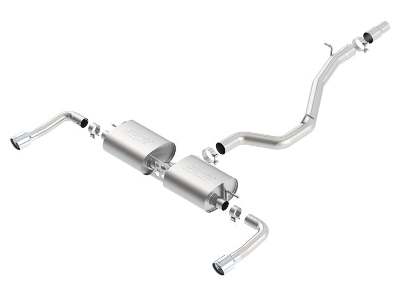 Borla 14-16 Audi A3 Quattro 2.0L Turbo AT/MT RWD 4DR S-Type Cat-Back Exhaust Single Split Rear Exit 140682