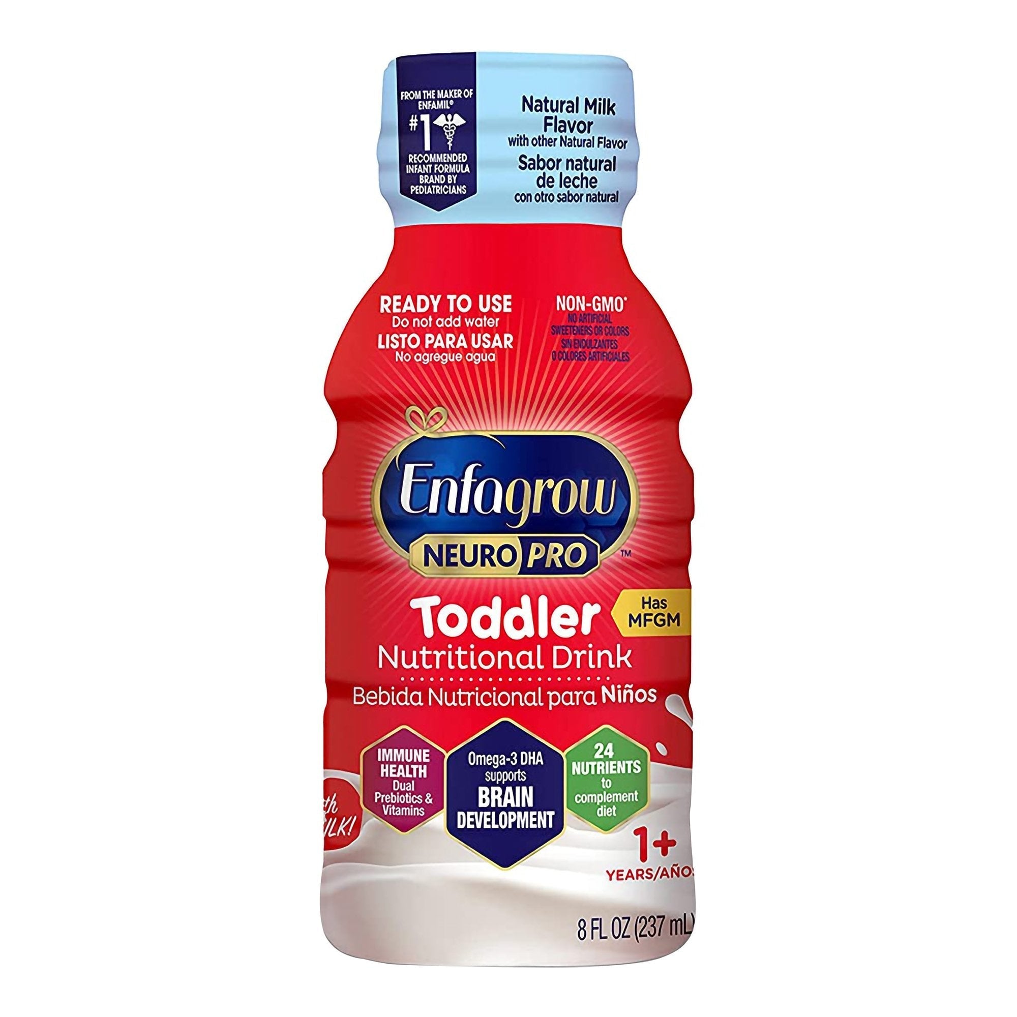 Enfagrow NeuroPro™ Toddler Nutritional Drink, Natural Milk Flavor, 8-oz. Bottle 177508