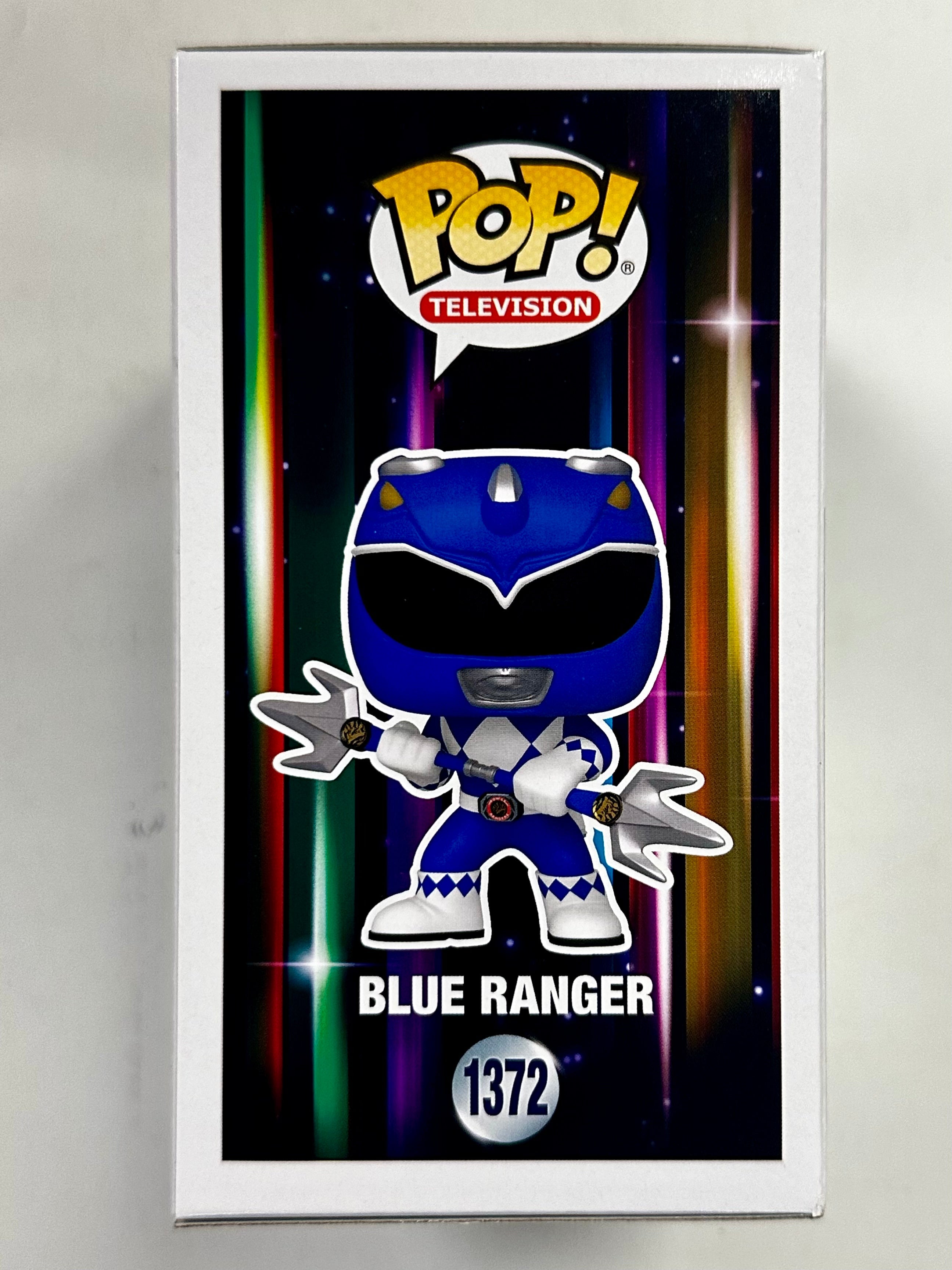 Funko Pop! Television Blue Power Ranger With Power Lance #1372 MMPR 30th 2023