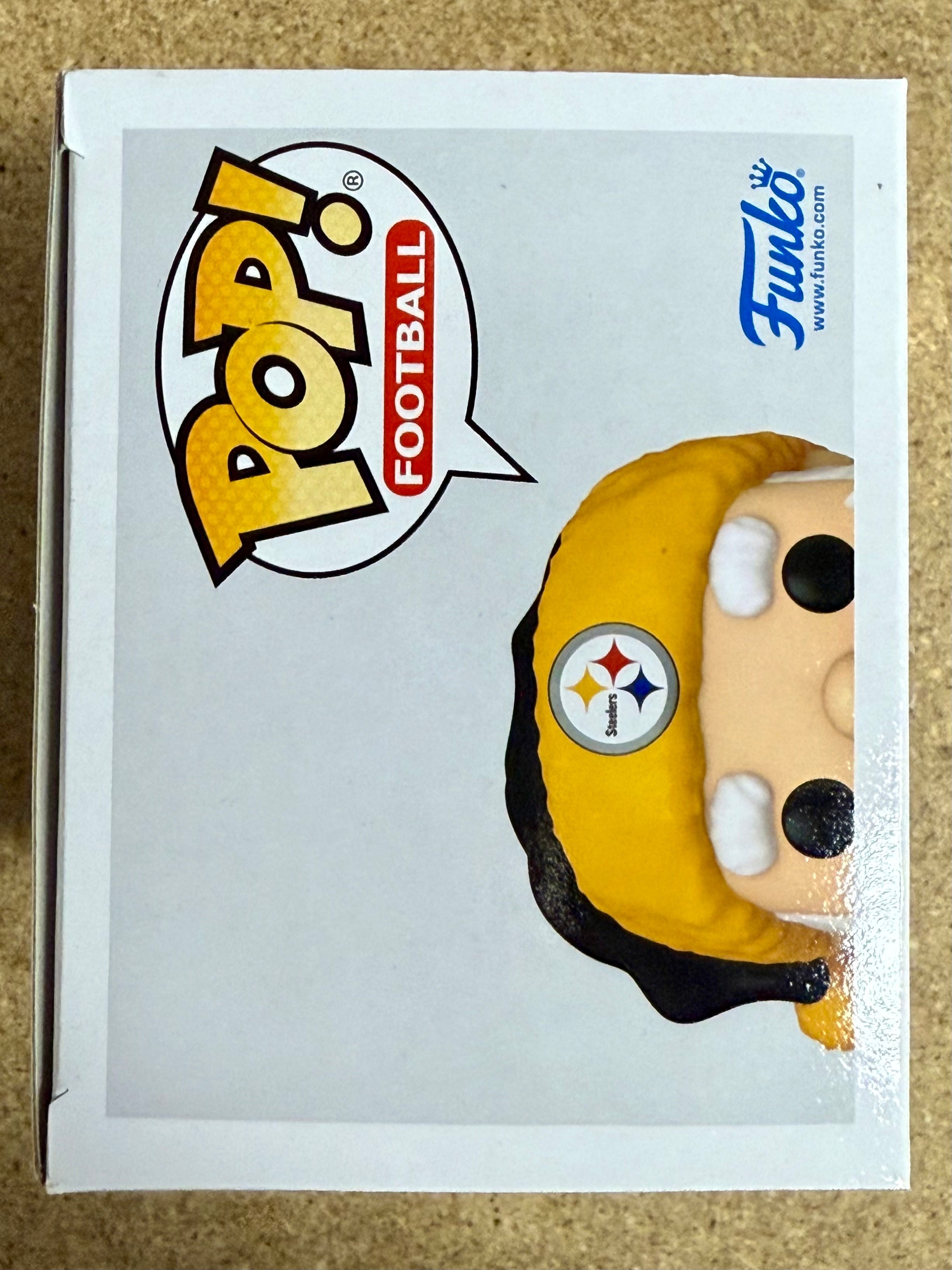 Donnie Iris Signed NFL Pittsburgh Steelers Santa Funko Pop! #287 With JSA COA