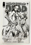 The Walking Dead #19 B&W Michonne 15th Anniversary Image Comics 2018 Campbell B