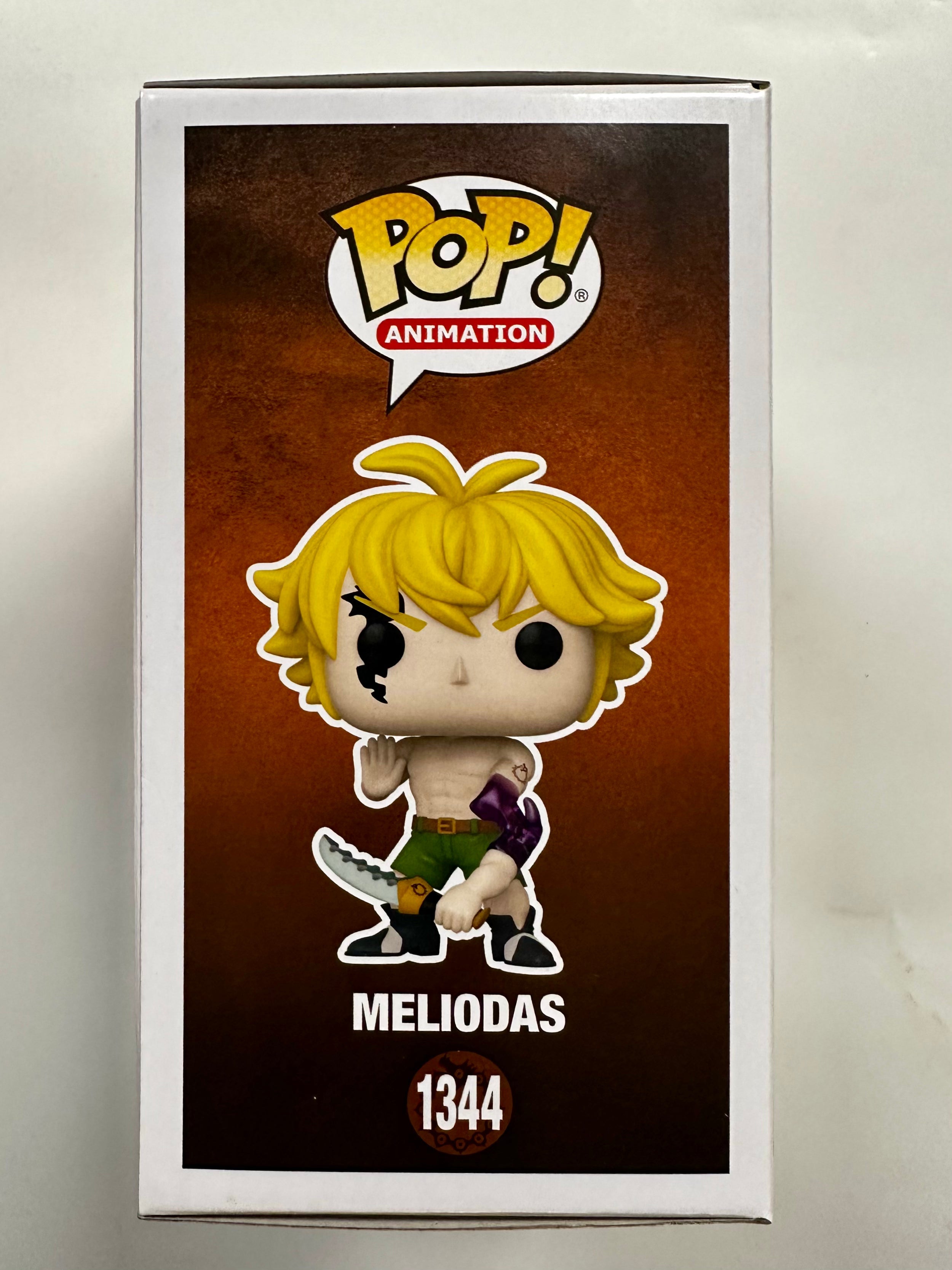 Funko Pop! Animation Meliodas (Demon Mode) #1344 Seven Deadly Sins 2023 PX Preview Exclusive