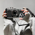 3D Retro Camera Leather Case for IPhone.