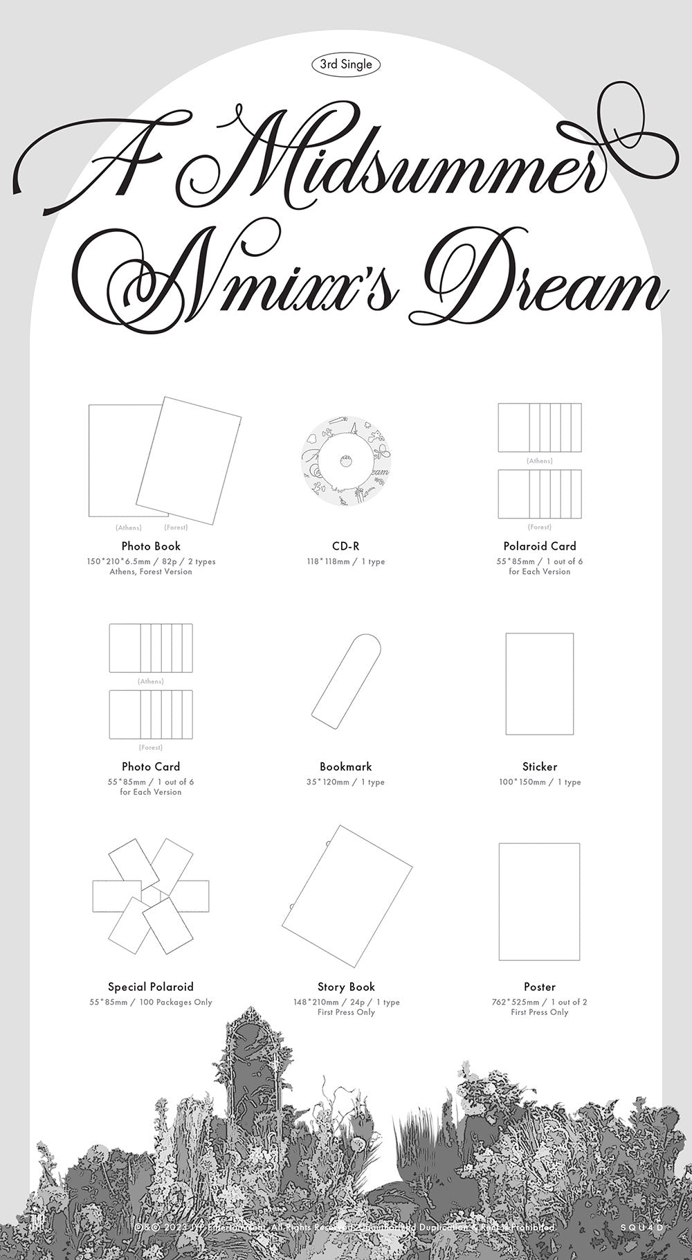 MMIXX 3rd Single Album - A Midsummer MMIXX's Dream