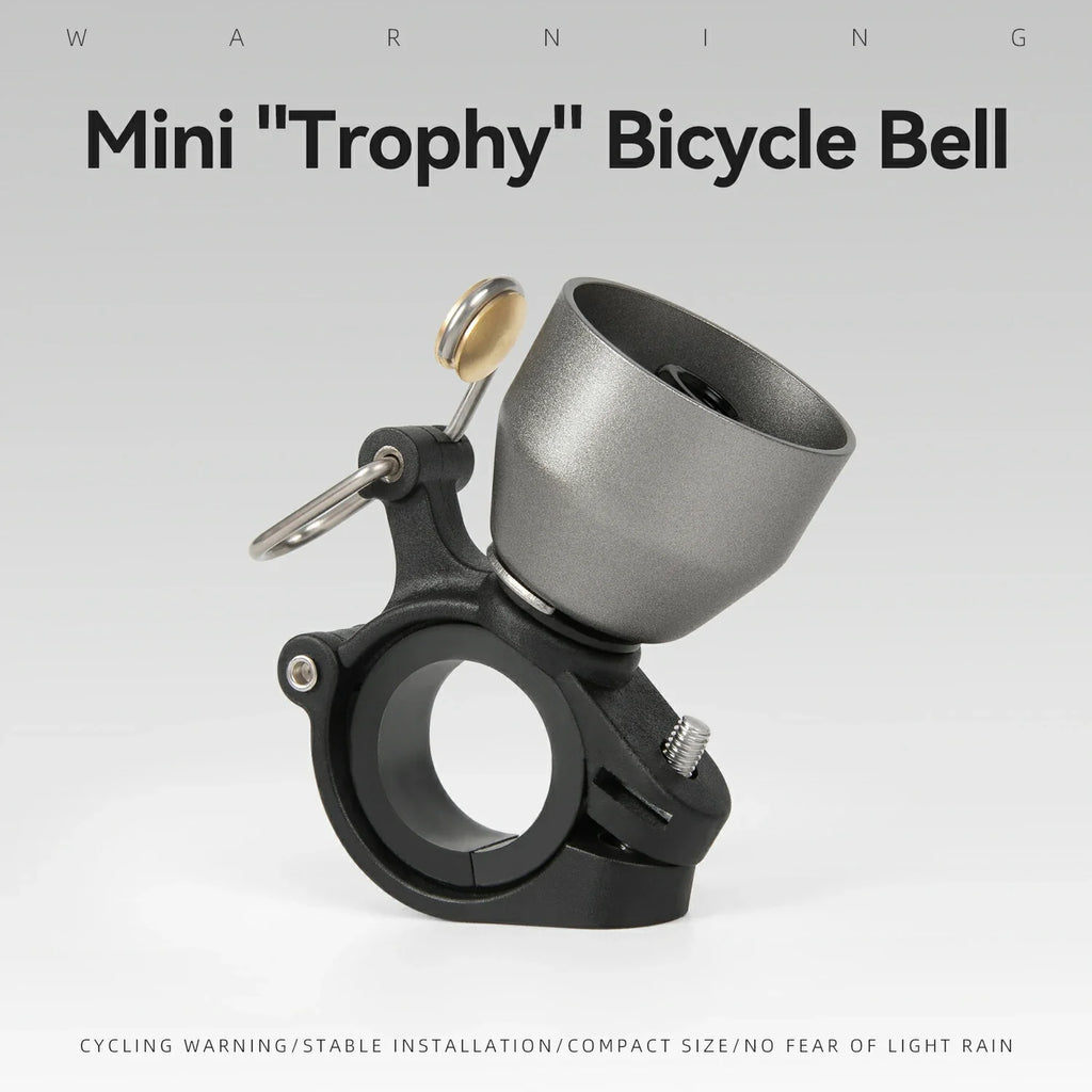 Vintage Trophy-Shaped Copper Alloy Bell