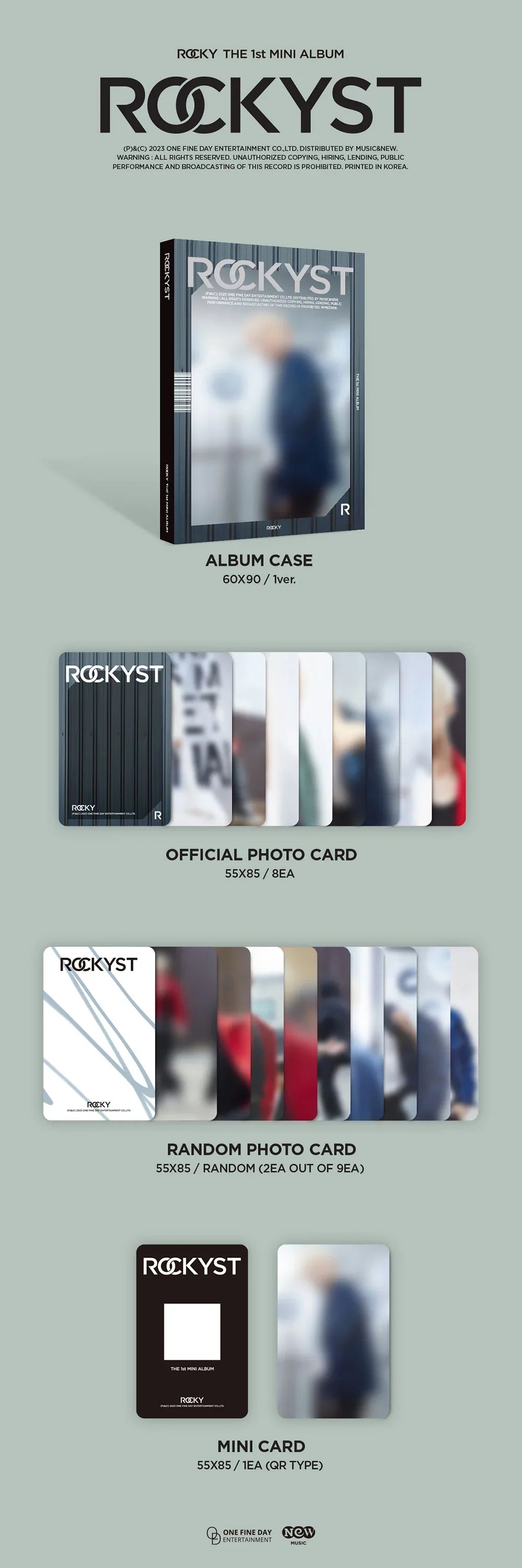 Rocky 1st Mini Album - Rockyst