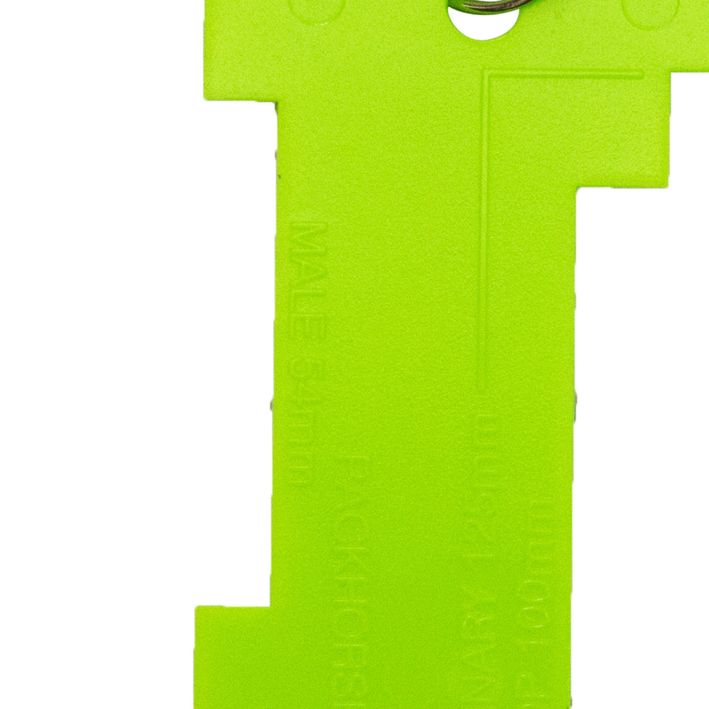 Scuba Diving Shellfish Measuring Gauge with Clip