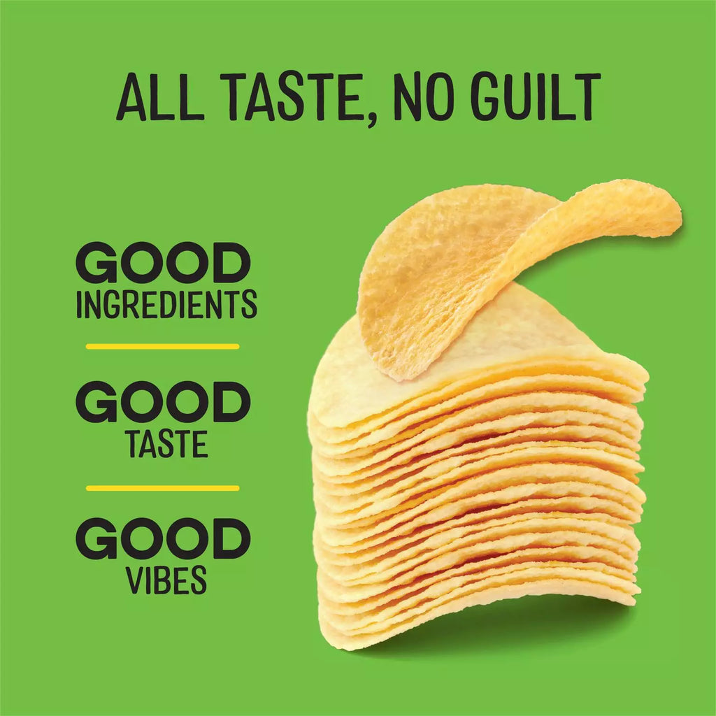 Good Crisp Company Sour Cream and Onion Potato Ridges, Case of 8, 5.6 oz. Each