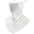 ROCKBROS Cooling Neck Gaiter with Ear Loops – Breathable Summer Face Cover for Cycling Fishing