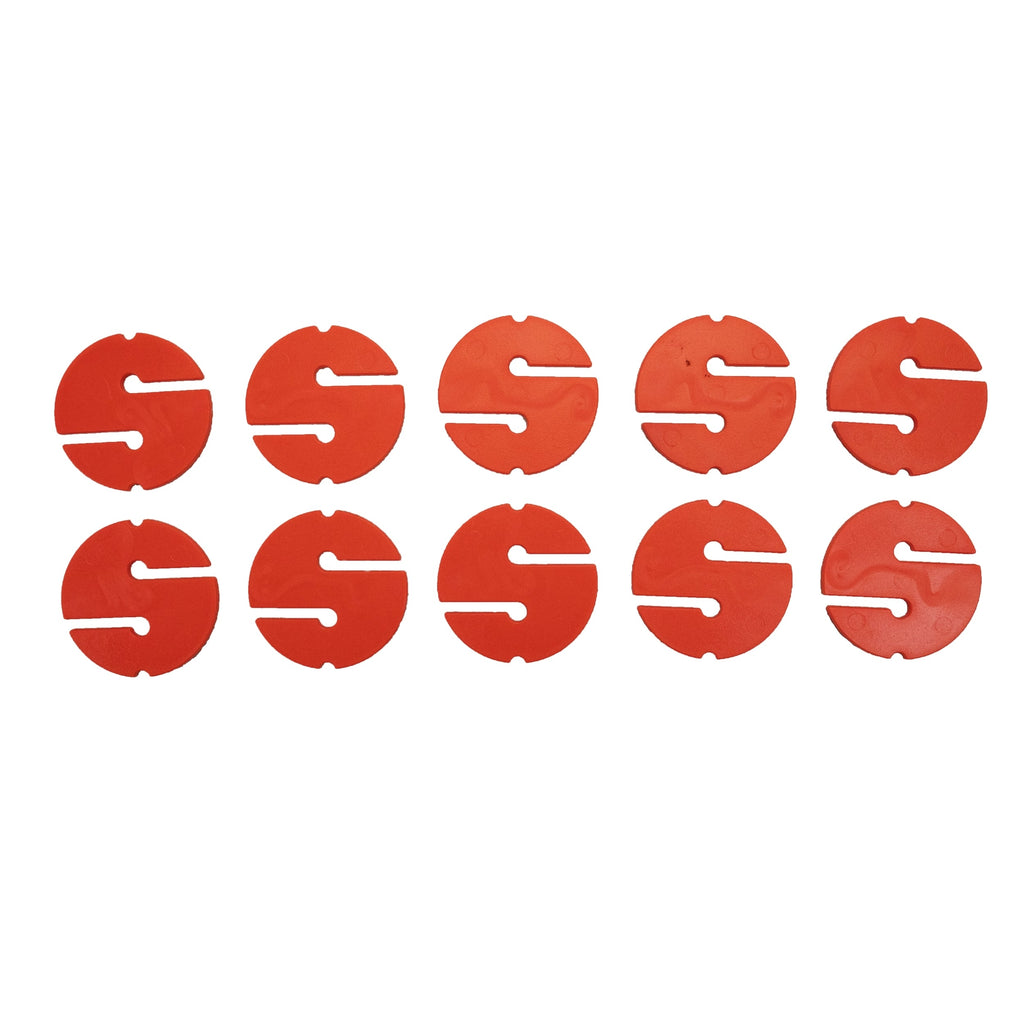 Scuba Choice Cave Diving Line Circle Marker 10-Piece Pack