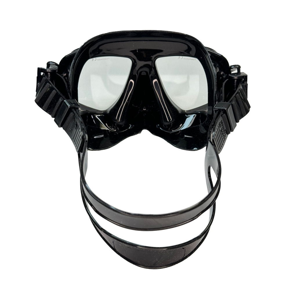 Palantic M36 Solid Neon Yellow/Black Silicone RX Farsighted Gauge Reader Lenses Dive/Snorkeling Mask