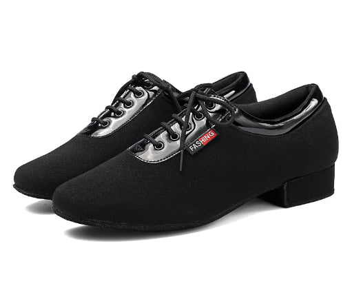 Wupamo Mens Modern Dance Shoes For Waltz, Tango, And Ballroom Dancing Indoor Soft-soled Shoes In Larger Sizes