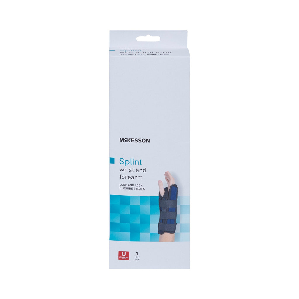 McKesson Right Wrist / Forearm Splint, One Size Fits Most 155-79-87050
