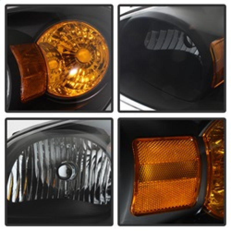 SPYDER Xtune Chevy Cobalt 05-10 Crystal Headlights Black HD-JH-CCOB05-AM-BK 5079794