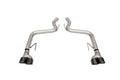 CORSA Performance Corsa 18-21 Ford Mustang GT Black 3.0in PVD AxleBack Exhaust w/4.0in Quad Pro Tips 21087BLK