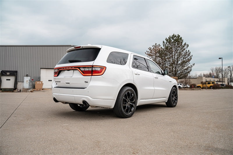 CORSA Performance Corsa 11-23 Dodge Durango Xtreme 2.5in Cat-Back Dual Rear Exit w/ Single 4.5in Black PVD Tips 21186BLK