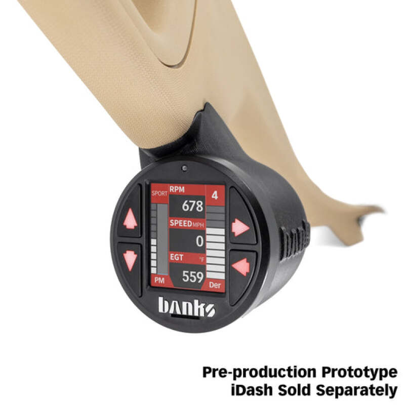 Banks Power 11-16 Ford Super Duty iDash Stealth Dual Guage Pod Mount 63375