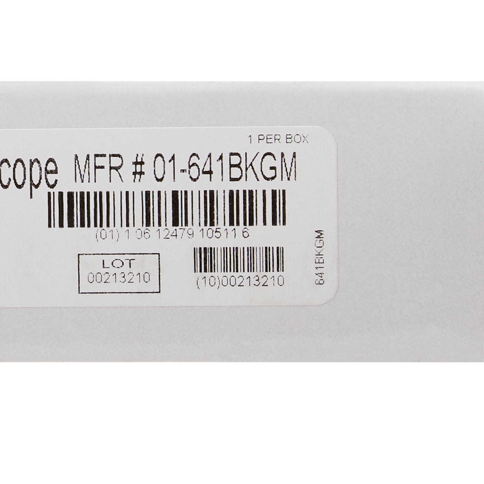 McKesson Lumeon Sprague Rappaport Stethoscope Double Lumen Black 641BKGM 01-641BKGM