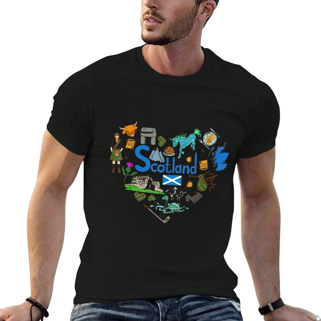 Travel Europe Scotland Edinburgh United Kingdom Vacation  Affordable Price T-Shirt